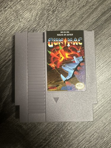 Gun-Nac (1990) NES box