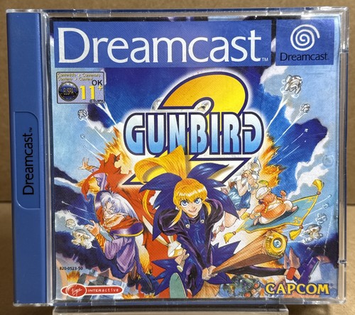 Gunbird 2 (1998) PlayStation 2 box