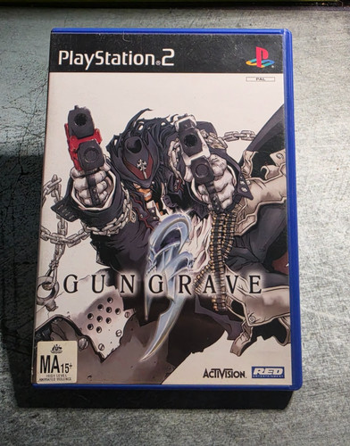 Gungrave (2002) PlayStation 2 box
