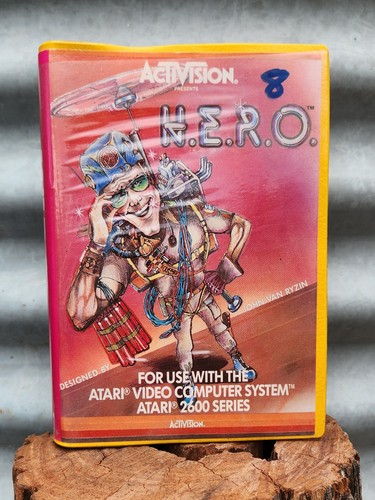 H.E.R.O. (1984) Atari 2600 box