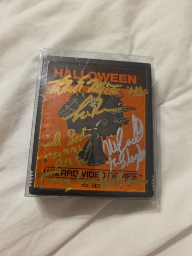 Halloween (1983) Atari 2600 box