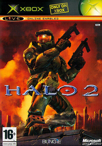 Halo 2 (2004) Xbox box