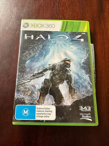 Halo 4 (2012) Xbox 360 box