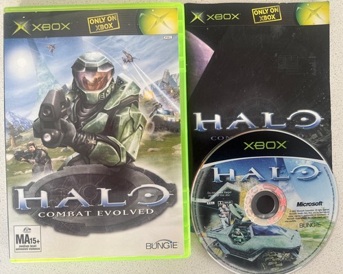 Halo: Combat Evolved (2001) Xbox box