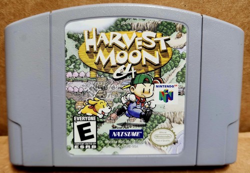 Harvest Moon 64 (1999) Nintendo 64 box