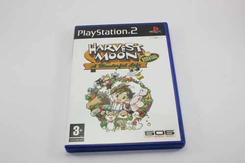 Harvest Moon: A Wonderful Life (2003) PlayStation 2 box