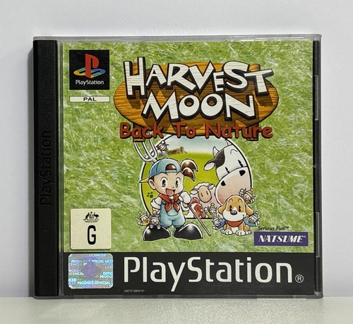 Harvest Moon: Back to Nature (1999) PlayStation box