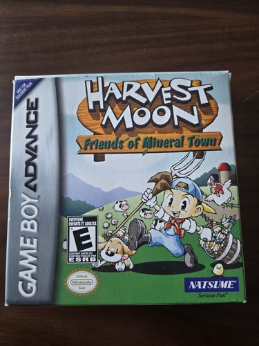 Harvest Moon: Friends of Mineral Town (2003) Game Boy Advance box
