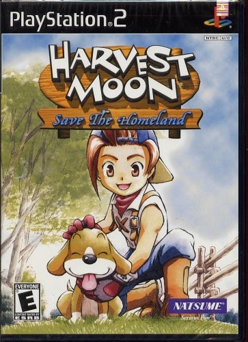 Harvest Moon: Save the Homeland (2001) PlayStation 2 box