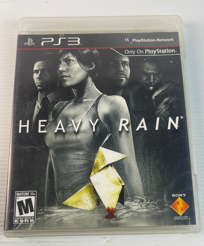 Heavy Rain (2010) PlayStation 3 box