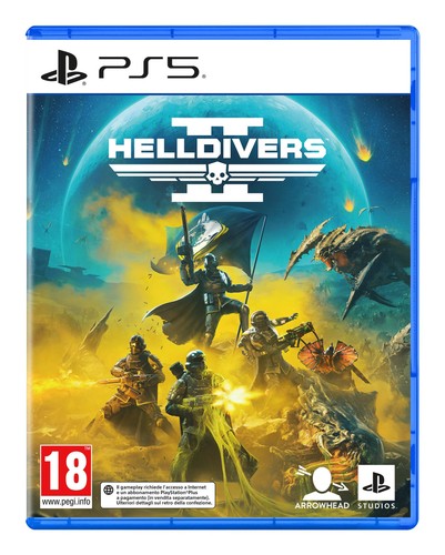 Helldivers 2 (2024) PlayStation 5 box