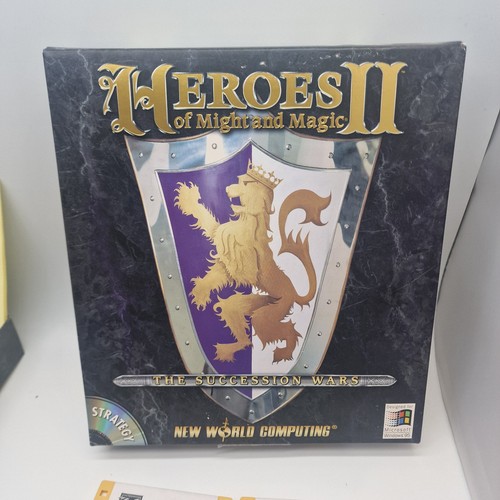 Heroes of Might and Magic II: The Succession Wars (1996) Windows box