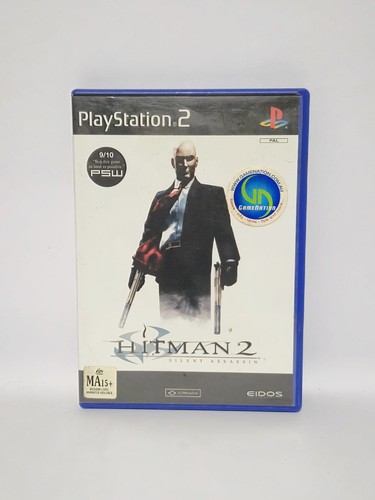 Hitman 2: Silent Assassin (2002) PlayStation 2 box
