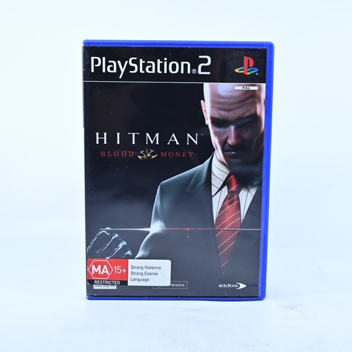 Hitman: Blood Money (2006) PlayStation 2 box