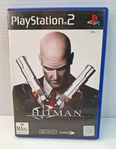 Hitman: Contracts (2004) PlayStation 2 box