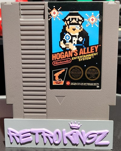 Hogan's Alley (1984) NES box