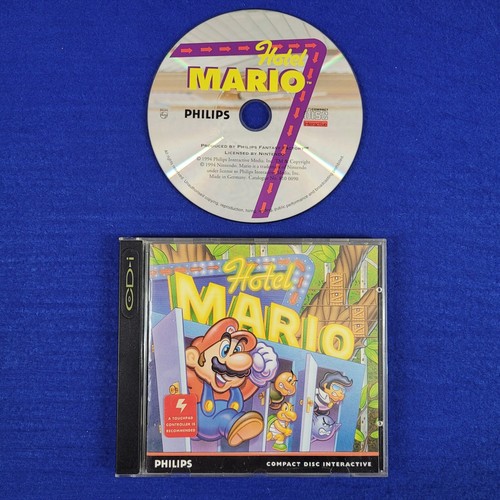 Hotel Mario (1994) CD-i box
