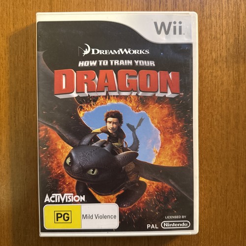 How to Train Your Dragon (2010) Wii box