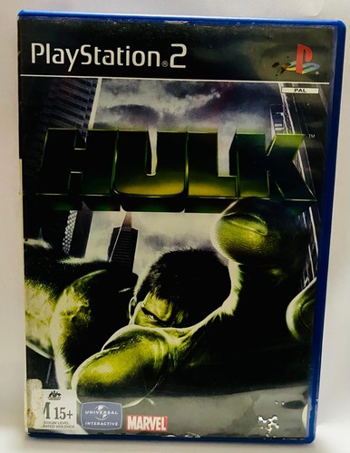 Hulk (2003) PlayStation 2 box