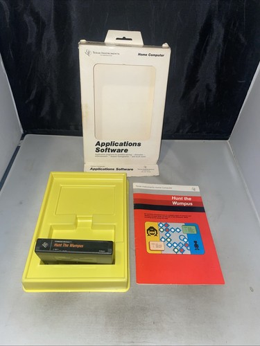 Hunt the Wumpus (1973) Texas Instruments TI-99/4A box
