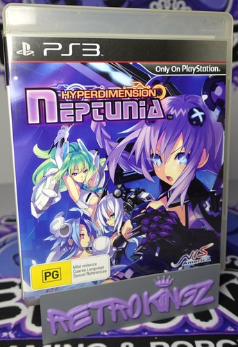 Hyperdimension Neptunia (2010) PlayStation 3 box