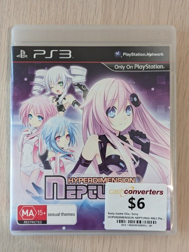 Hyperdimension Neptunia Mk2 (2011) PlayStation 3 box