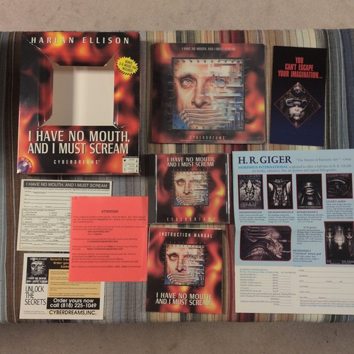 I Have No Mouth, and I Must Scream (1995) Windows box