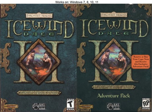 Icewind Dale II (2002) Windows box