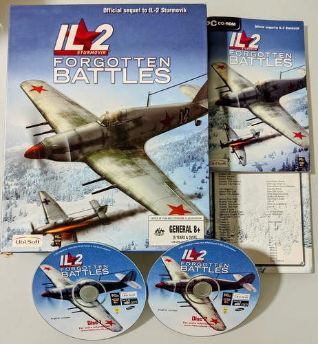 IL-2 Sturmovik: Forgotten Battles (2003) Windows box