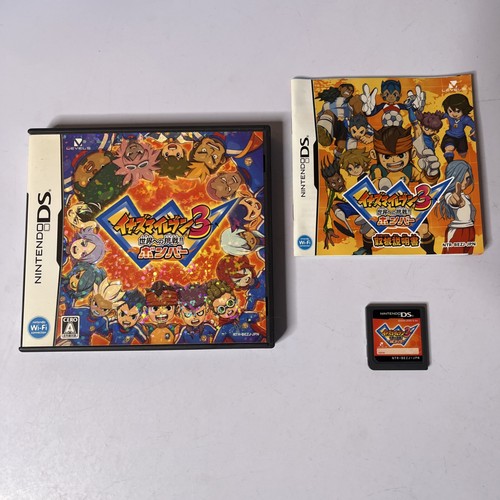Inazuma Eleven 3 (2010) Nintendo DS box