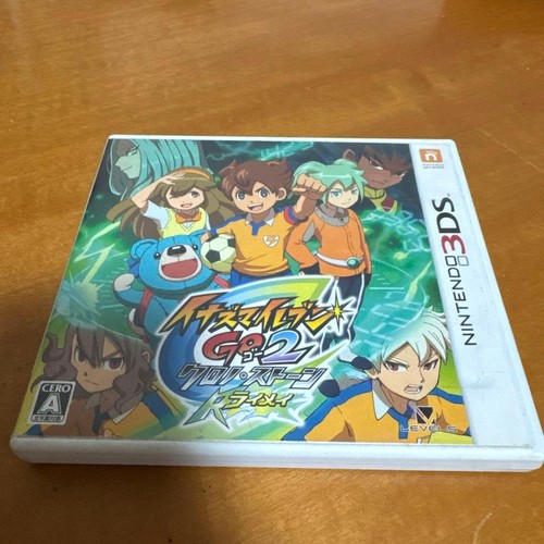Inazuma Eleven GO 2: Chrono Stone (2012) Nintendo 3DS box