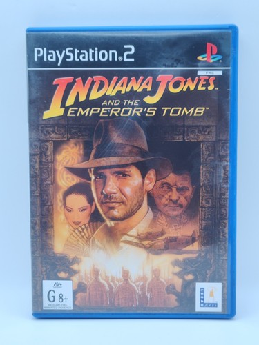 Indiana Jones and the Emperor's Tomb (2003) Xbox box