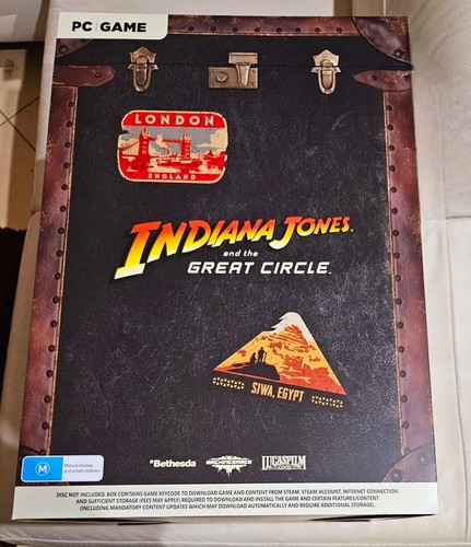 Indiana Jones and the Great Circle (2024) Windows box