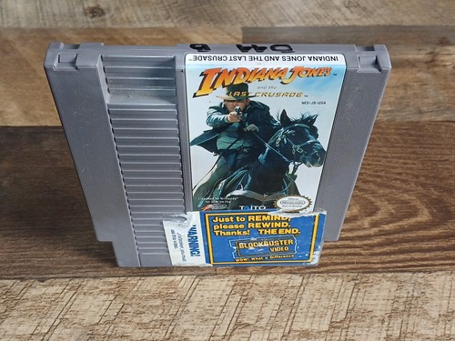 Indiana Jones and the Last Crusade: The Action Game (1989) Master System box
