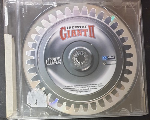 Industry Giant II (2002) Windows box
