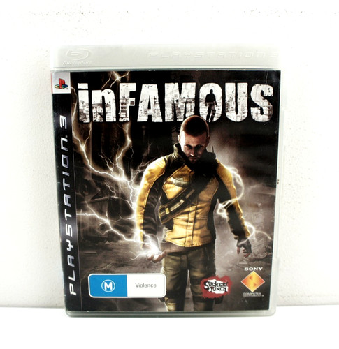 InFamous (2009) PlayStation 3 box