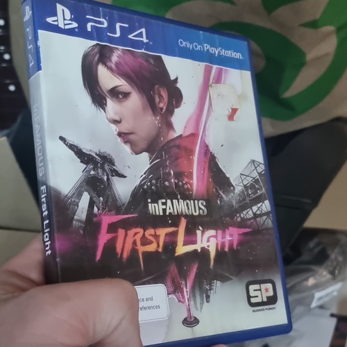 Infamous First Light (2014) PlayStation 4 box