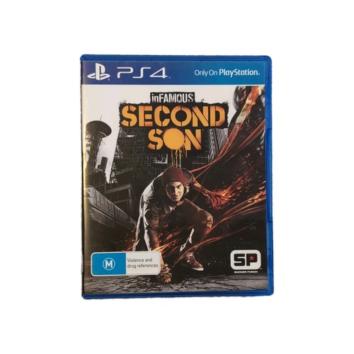 Infamous Second Son (2014) PlayStation 4 box