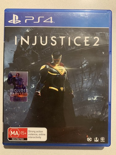 Injustice 2 (2017) PlayStation 4 box