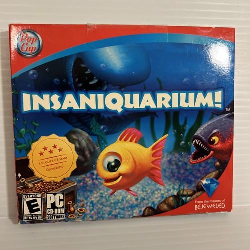 Insaniquarium (2001) Windows box