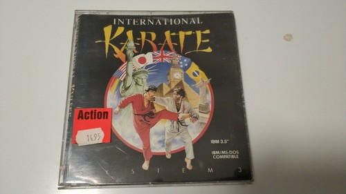 International Karate (1985) DOS box