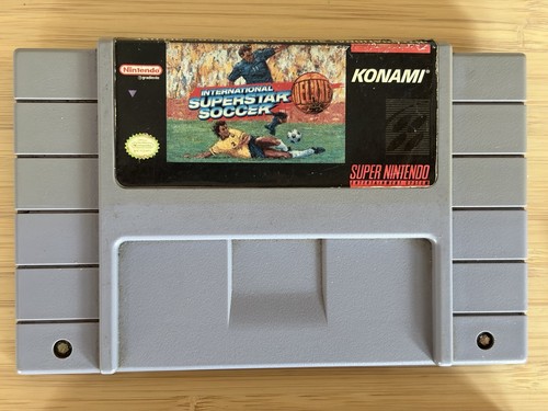 International Superstar Soccer (1994) SNES box