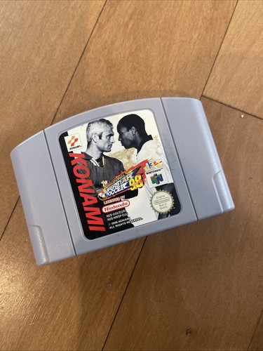 International Superstar Soccer 98 (1998) Nintendo 64 box