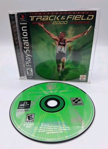 International Track & Field 2000 (1999) PlayStation box
