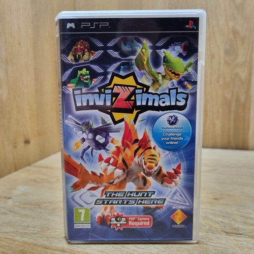 Invizimals (2009) PlayStation Portable box