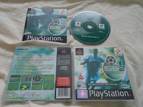 ISS Pro Evolution 2 (2001) PlayStation box