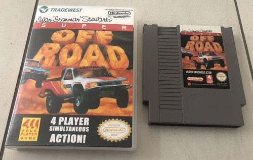 Ivan 'Ironman' Stewart's Super Off Road (1989) Master System box