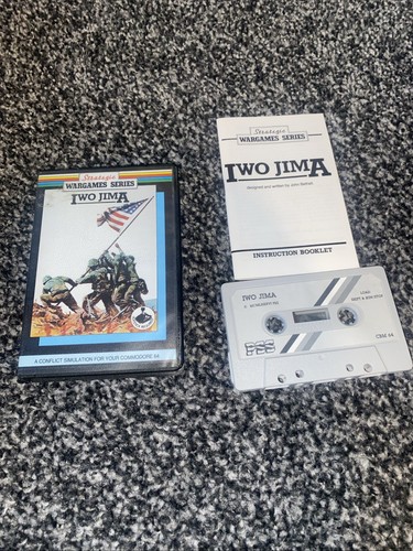 Iwo Jima (1986) Commodore 64 box