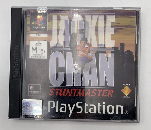 Jackie Chan Stuntmaster (2000) PlayStation box
