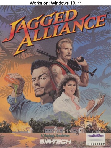 Jagged Alliance (1995) Windows box